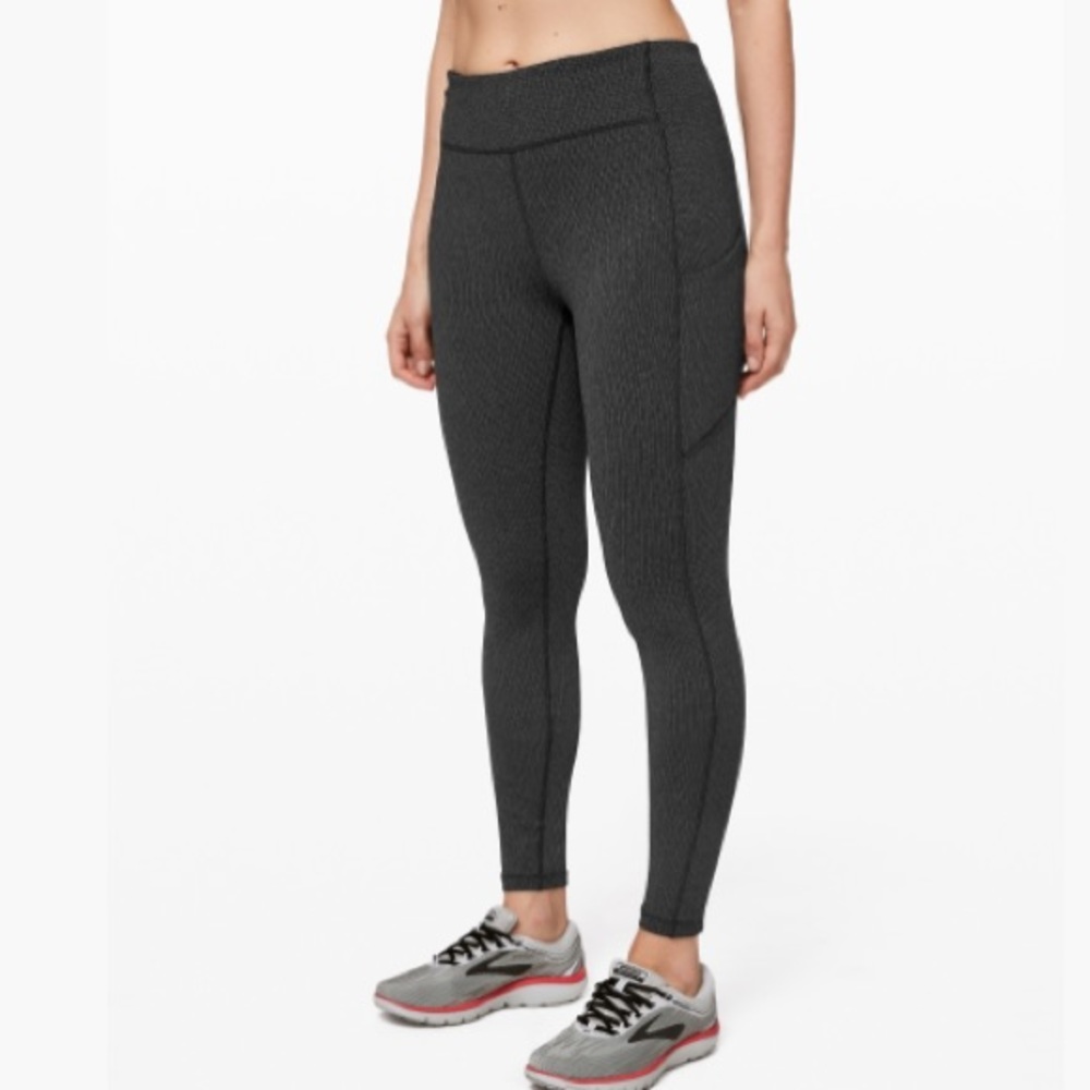 Lululemon Speed Up tights full length pattern